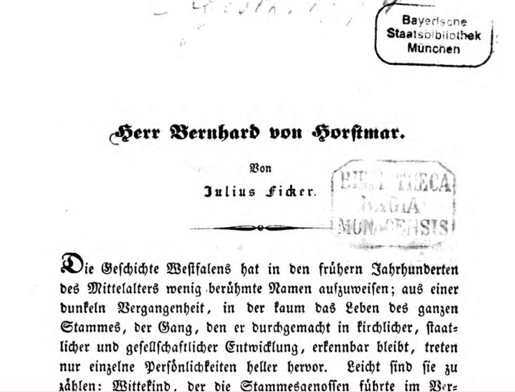 Bernhard von Horstmar