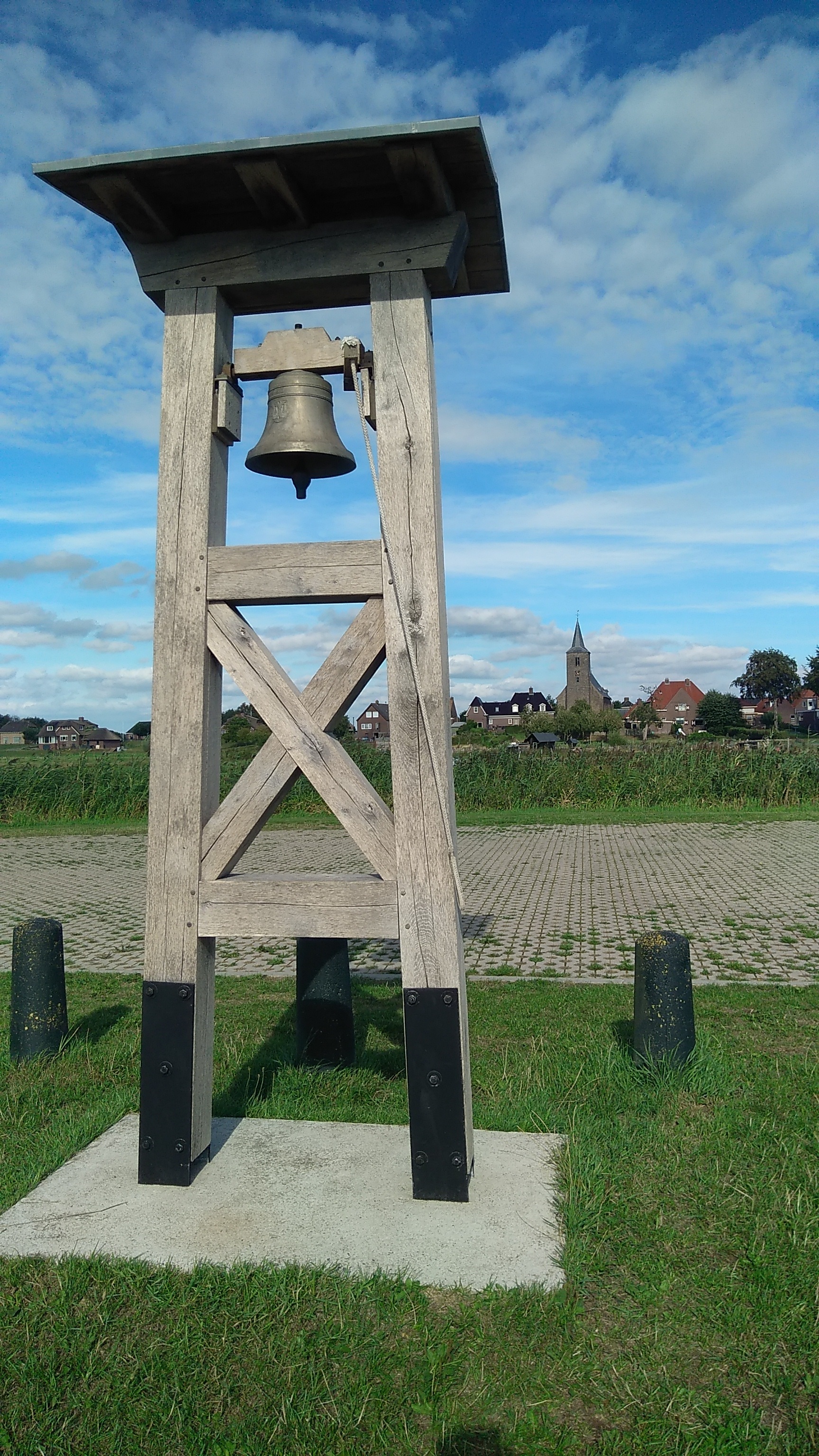 klokestoel met replica klokje