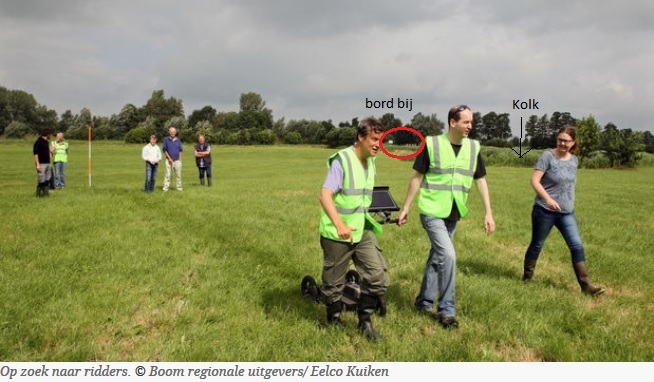 Zoeken naar begraven ridders 01