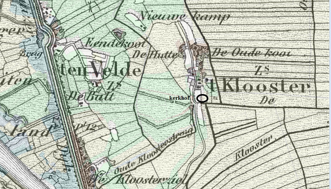 kerkhof Zwartewatersklooster